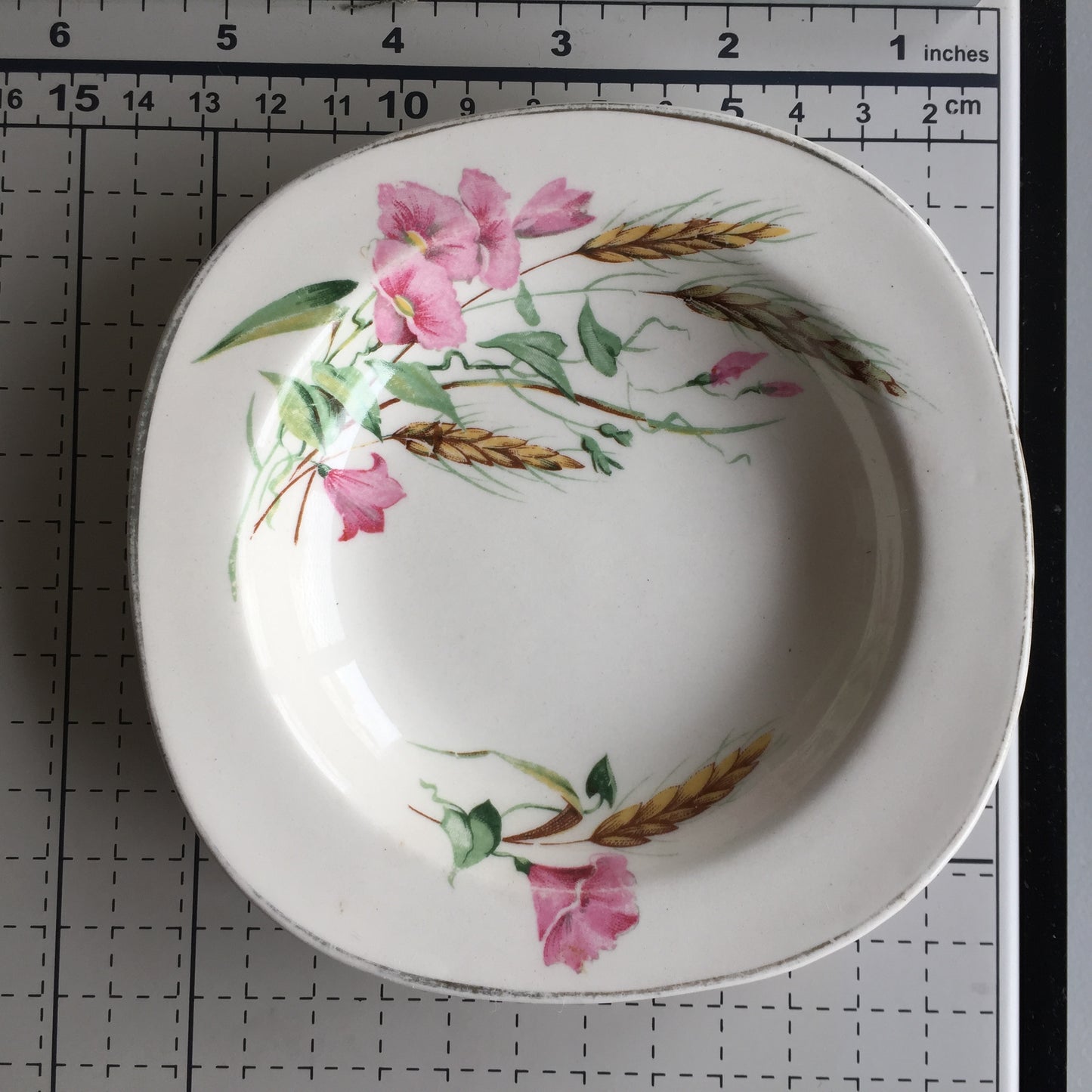 Small Art Deco Vintage Alfred Meakin Dish | Harvest Bouquet Pattern