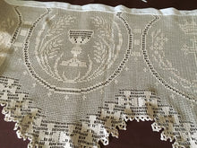 Load image into Gallery viewer, Mary Card Designed " DEEP CHURCH (Ecclesiastical) LACE" Altar Cloth (1926) Very Rare Vintage Collectors Item