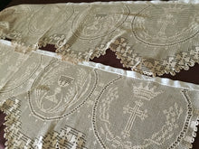 Load image into Gallery viewer, Mary Card Designed " DEEP CHURCH (Ecclesiastical) LACE" Altar Cloth (1926) Very Rare Vintage Collectors Item