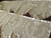 Load image into Gallery viewer, Mary Card Designed " DEEP CHURCH (Ecclesiastical) LACE" Altar Cloth (1926) Very Rare Vintage Collectors Item