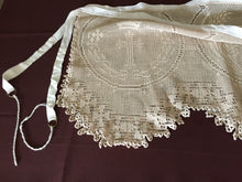 Load image into Gallery viewer, Mary Card Designed " DEEP CHURCH (Ecclesiastical) LACE" Altar Cloth (1926) Very Rare Vintage Collectors Item