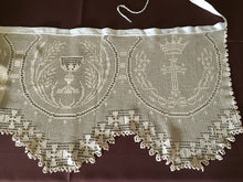 Load image into Gallery viewer, Mary Card Designed " DEEP CHURCH (Ecclesiastical) LACE" Altar Cloth (1926) Very Rare Vintage Collectors Item