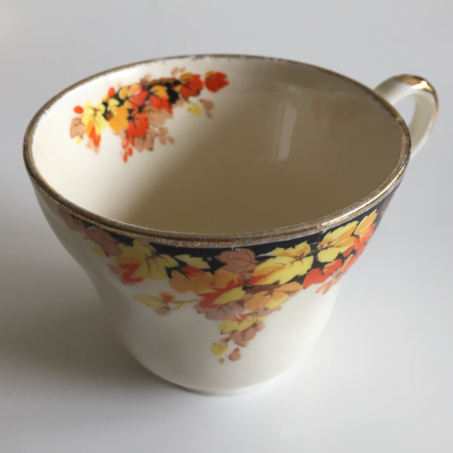 Grindley Vintage Creampetal Autumn Leaves Pattern Dinner Set of 20 Pcs