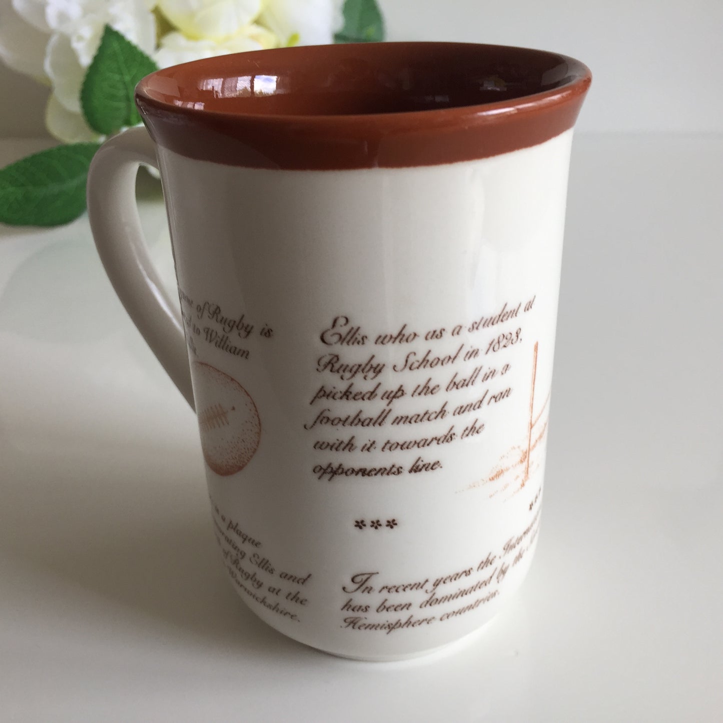 Alan Davidson Collection Origins of Sport Cup| Coffee Mug| Rugby | Cricket | Golf