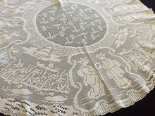 Load image into Gallery viewer, Mary Card Designed "Japanese Tea-Garden" (Chart No. 54.) Vintage Crochet Lace Luncheon Cloth