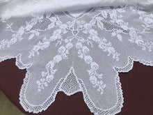 Load image into Gallery viewer, Mary Card "LABURNUM" Crochet Lace and Linen Collectible Vintage Tablecloth Weldons Publication 1930s