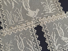 Load image into Gallery viewer, Mary Card Designed "Lyrebirds" Duchesse Set (Chart No 86 - Late 1930s) Extremely Rare Collectible Lace Mats
