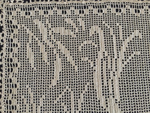Load image into Gallery viewer, Mary Card Designed "Lyrebirds" Duchesse Set (Chart No 86 - Late 1930s) Extremely Rare Collectible Lace Mats
