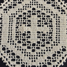 Load image into Gallery viewer, ARABESQUE D'Oyley Mary Card Designed Crochet Lace Doily (USA Chart No 10) Extremely Rare Collectible