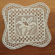 Load image into Gallery viewer, Mary Card "Duchess Set in LILY Design Chart 84 (1930s)" Rare Collectible Art Deco Handmade Crochet Lace