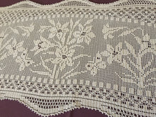 Load image into Gallery viewer, Mary Card "Duchess Set in LILY Design Chart 84 (1930s)" Rare Collectible Art Deco Handmade Crochet Lace
