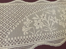 Load image into Gallery viewer, Mary Card "Duchess Set in LILY Design Chart 84 (1930s)" Rare Collectible Art Deco Handmade Crochet Lace
