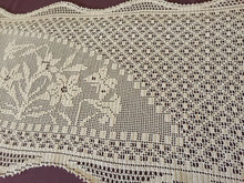 Load image into Gallery viewer, Mary Card "Duchess Set in LILY Design Chart 84 (1930s)" Rare Collectible Art Deco Handmade Crochet Lace