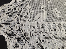 Load image into Gallery viewer, Mary Card Designed Collectible "GARDEN" Oval Tray Cloth (1932 Australian Home Beautiful, 1933 Needlework USA, English Chart No 75)