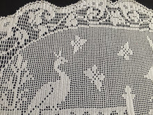 Load image into Gallery viewer, Mary Card Designed Collectible "GARDEN" Oval Tray Cloth (1932 Australian Home Beautiful, 1933 Needlework USA, English Chart No 75)
