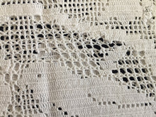 Load image into Gallery viewer, Mary Card "Parrots and Fuchsias" Tea Cosy (New Crochet for Australasian Fancyworkers, 1914) Vintage Crochet Lace Teapot Cover