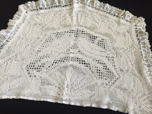 Load image into Gallery viewer, Mary Card "Parrots and Fuchsias" Tea Cosy (New Crochet for Australasian Fancyworkers, 1914) Vintage Crochet Lace Teapot Cover