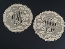 Load image into Gallery viewer, Mary Card Designed "PEACOCK & CLEMATIS" Rare 3 Piece Duchesse Set (Late 1930s)