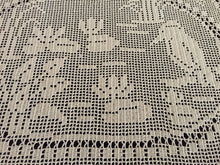 Load image into Gallery viewer, Mary Card Designed Collectible "Pond Lily" (1930s) Vintage Crochet Lace Placemat Doily Chart 80