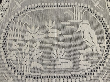 Load image into Gallery viewer, Mary Card Designed Collectible "Pond Lily" (1930s) Vintage Crochet Lace Placemat Doily Chart 80