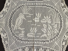 Load image into Gallery viewer, Mary Card Designed Collectible "Pond Lily" (1930s) Vintage Crochet Lace Placemat Doily Chart 80
