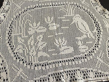 Load image into Gallery viewer, Mary Card Designed Collectible "Pond Lily" (1930s) Vintage Crochet Lace Placemat Doily Chart 80