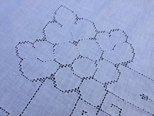 Load image into Gallery viewer, Mary Card "SPRING SONG" Crochet Lace and Linen Collectible Vintage Tablecloth Weldon's Practical Needlework (cca 1930s)