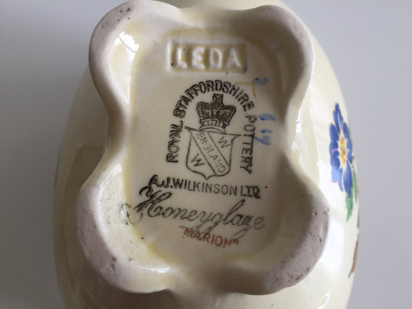 English Vintage Ceramic Gravy Boat