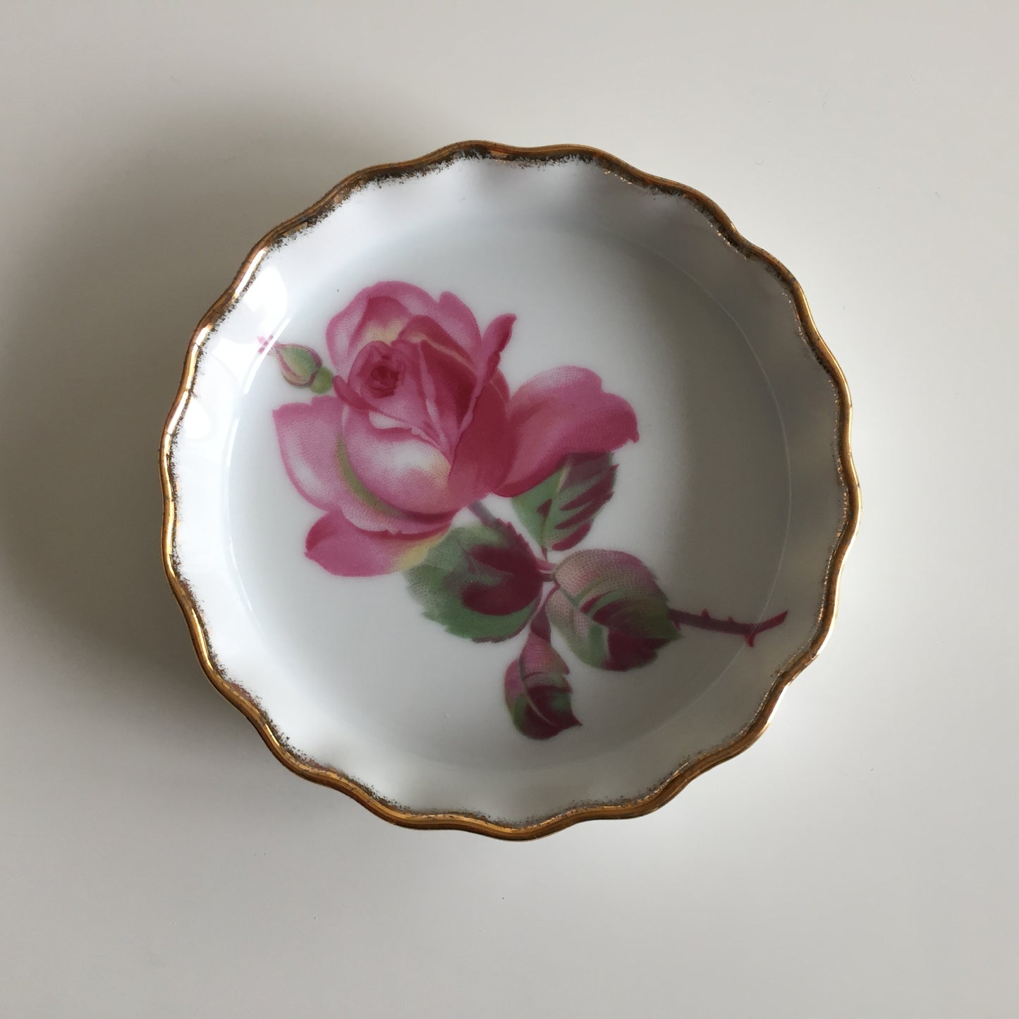 Westminster Australia Fine China Ring Dish Pink Rose Pattern #1494
