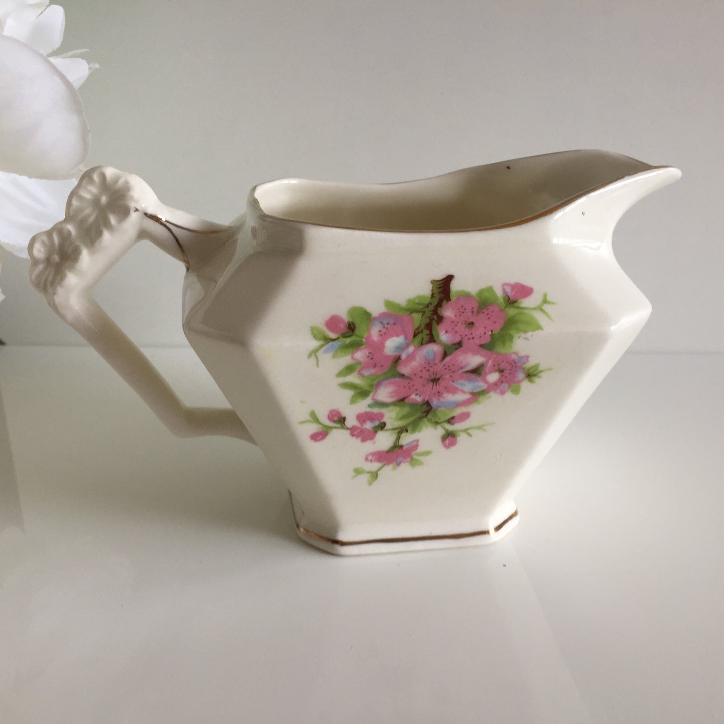 Apple Blossom by James Kent (England) Art Deco Vintage Creamer
