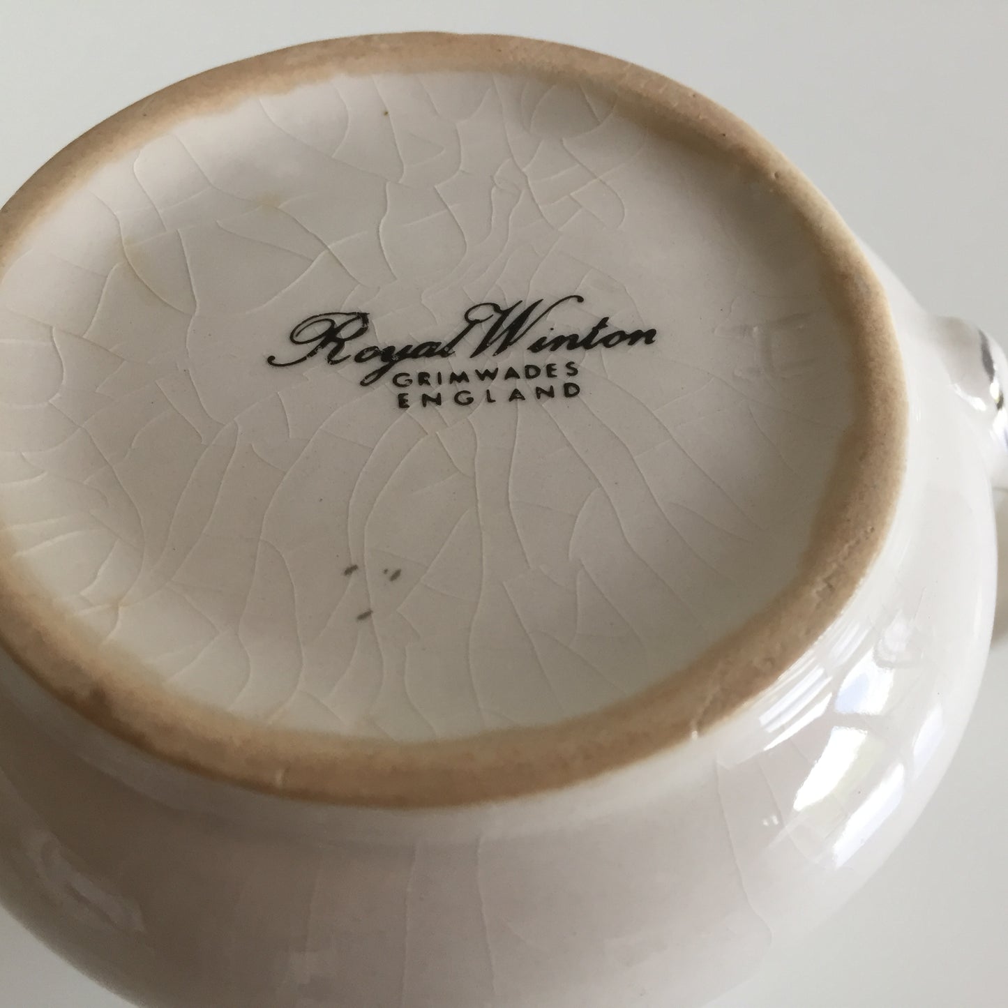 Royal Winton Grimwades Vintage Creamer with Autumn Harvest Pattern