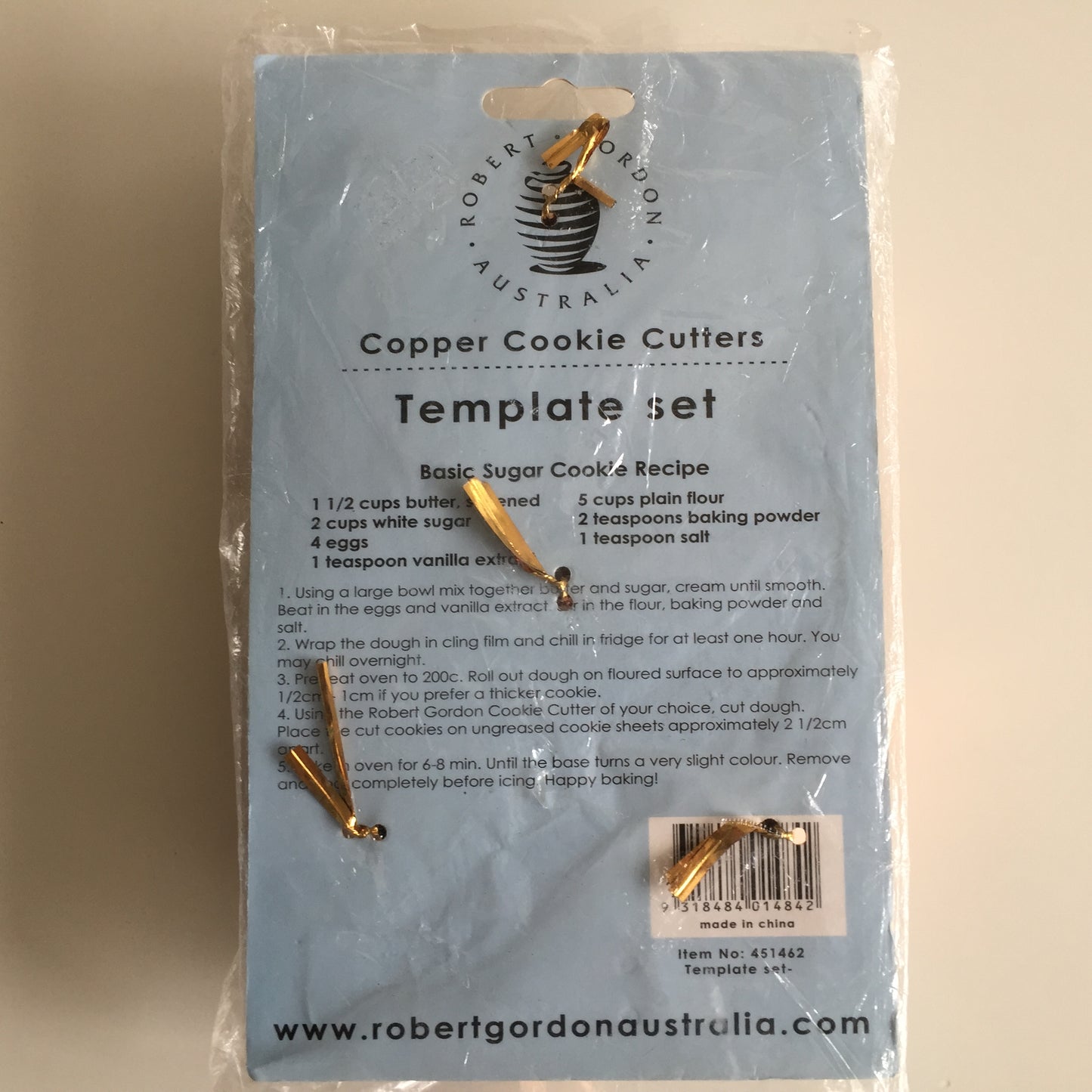 A Pair of Unused Vintage Robert Gordon Copper Cookie Cutters