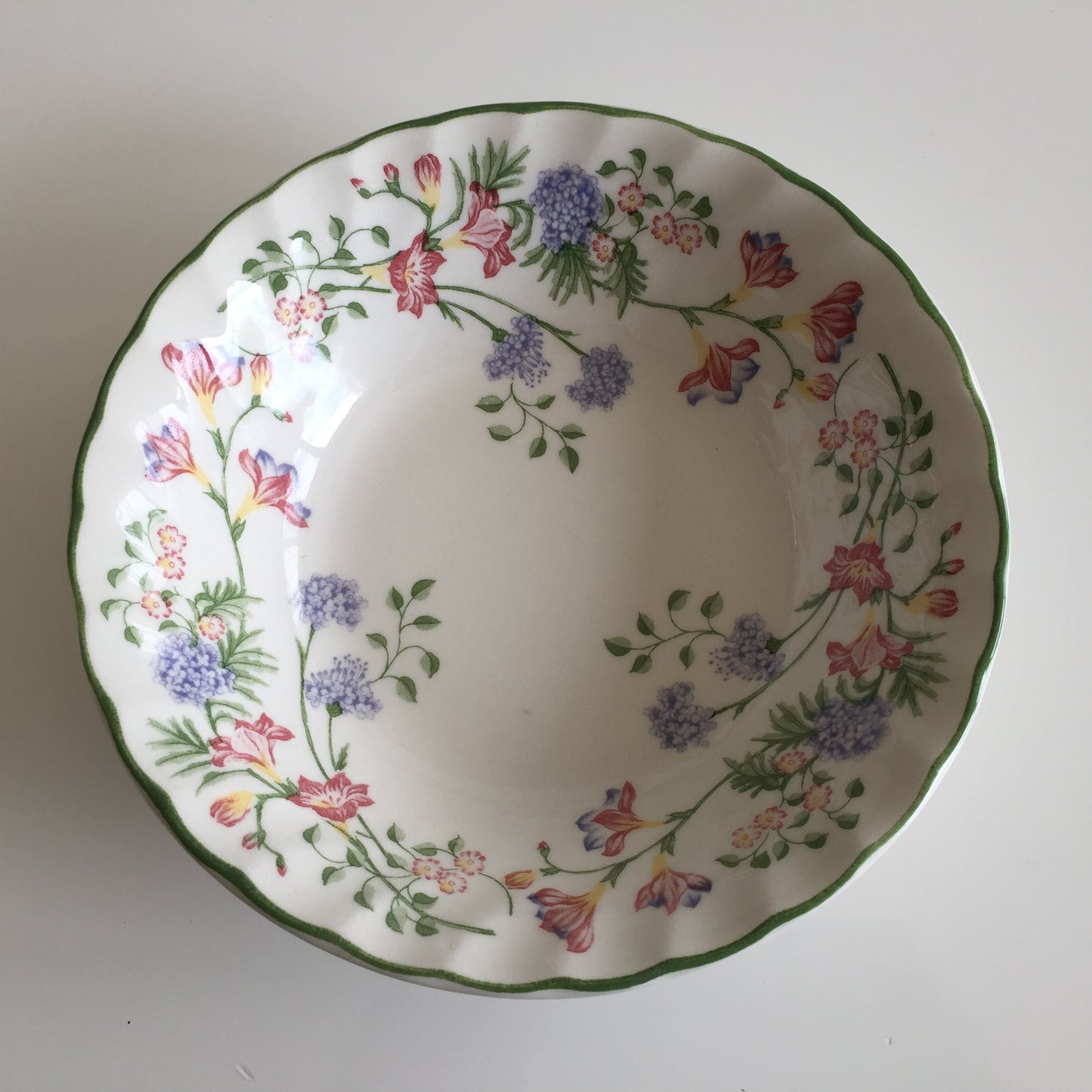 English Vintage Churchill "Emily" Dinner Set Replacements: Plates, Tea Cups, Bowls