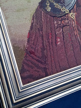 Load image into Gallery viewer, Large Framed Tapestry Picture. Gobelin Portrait of a Young Man