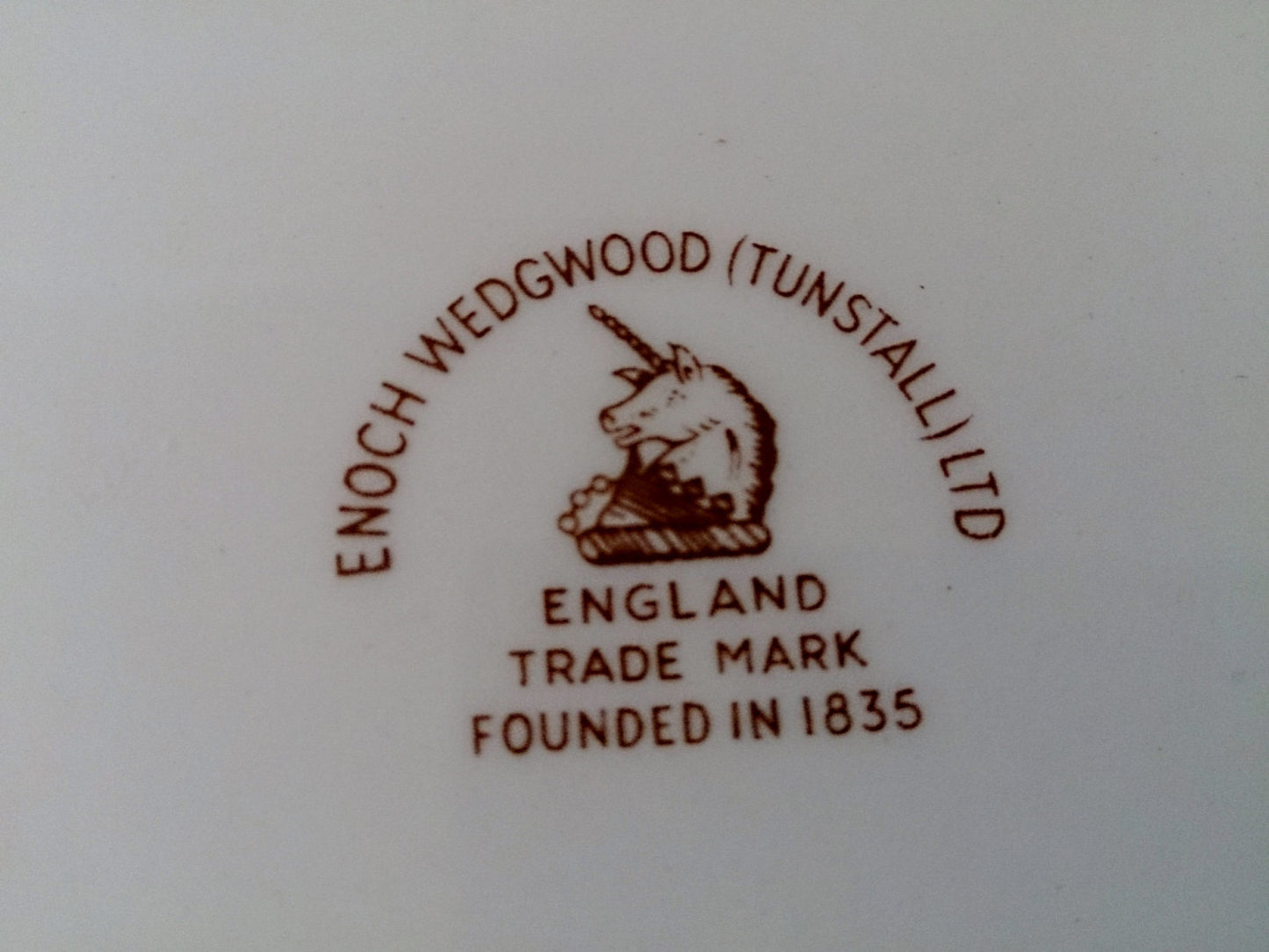 Vintage Enoch Wedgewood (Tunstall) LTD Oval Platter: Red Roses Pattern