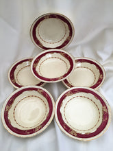 Load image into Gallery viewer, A Set of 6 Burleigh Ware Burgess & Leigh Athlone Pattern Bowls