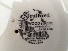Load image into Gallery viewer, Wood & Sons  Burslem One Tier Snacks/Cake/Sweets Serving Plate