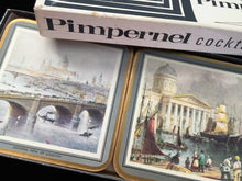 Load image into Gallery viewer, A Set of 6 Pimpernel Cork Coasters "ENGLAND"