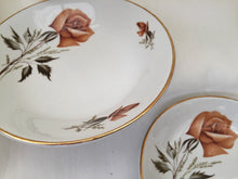 Load image into Gallery viewer, A Pair of Swinnertons Ironstone Rose Pattern Ring/Pin or Soap Dishes
