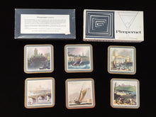 Load image into Gallery viewer, A Set of 6 Pimpernel Cork Coasters "ENGLAND"
