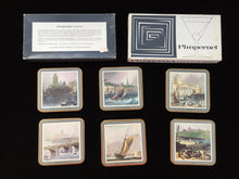 Load image into Gallery viewer, A Set of 6 Pimpernel Cork Coasters "ENGLAND"