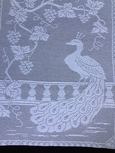 Load image into Gallery viewer, Antique White Lace Panels for Making the Mary Card Designed "Peacock and Grapevine" Bed Cover Chart No. 3