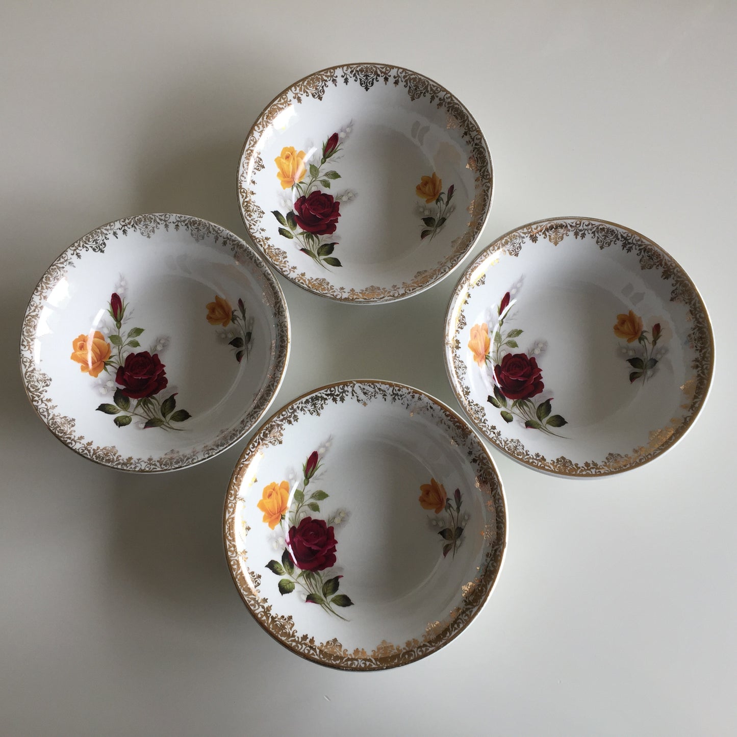 1950s Vintage Alfred Meakin "Glo-White Ironstone" Bowl