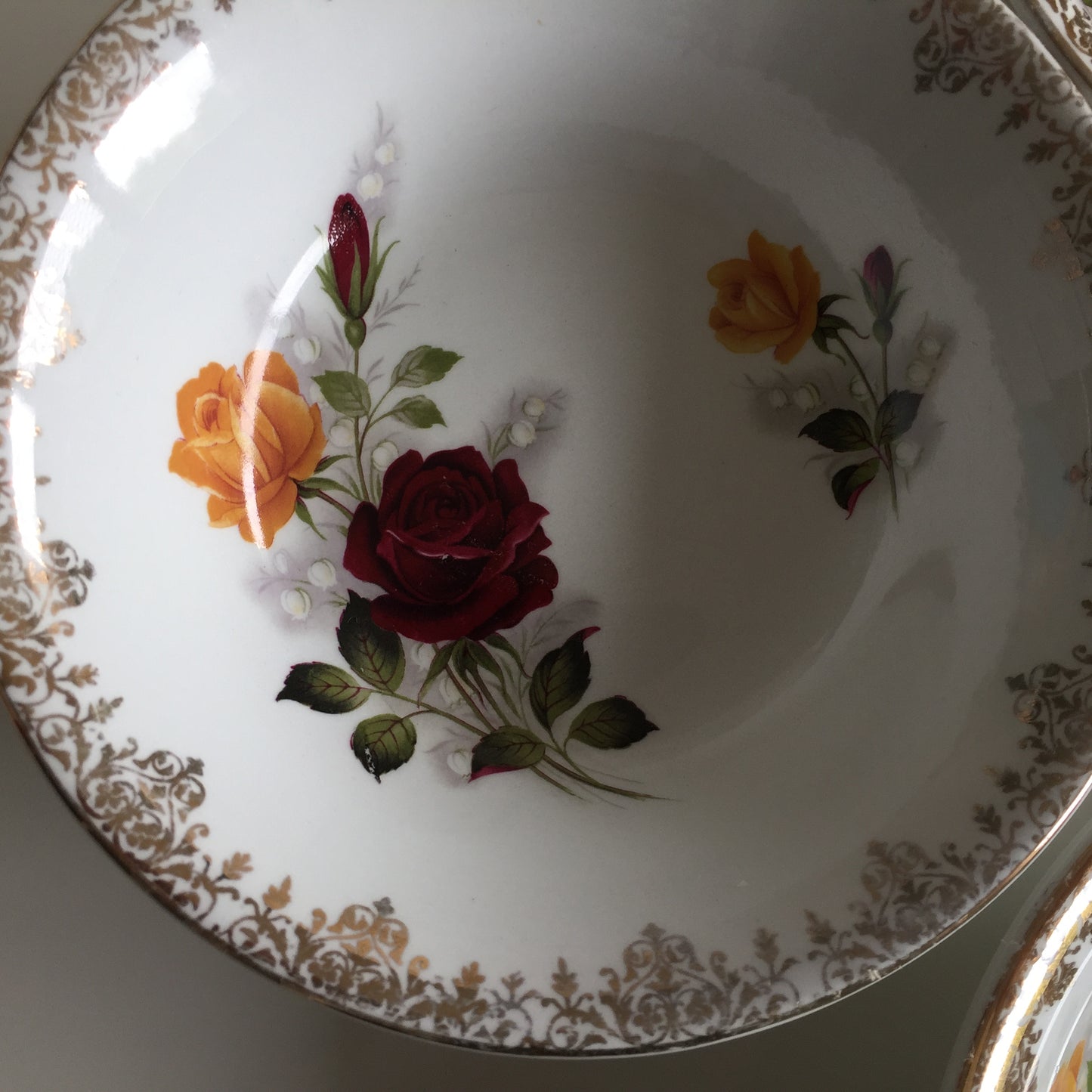 1950s Vintage Alfred Meakin "Glo-White Ironstone" Bowl