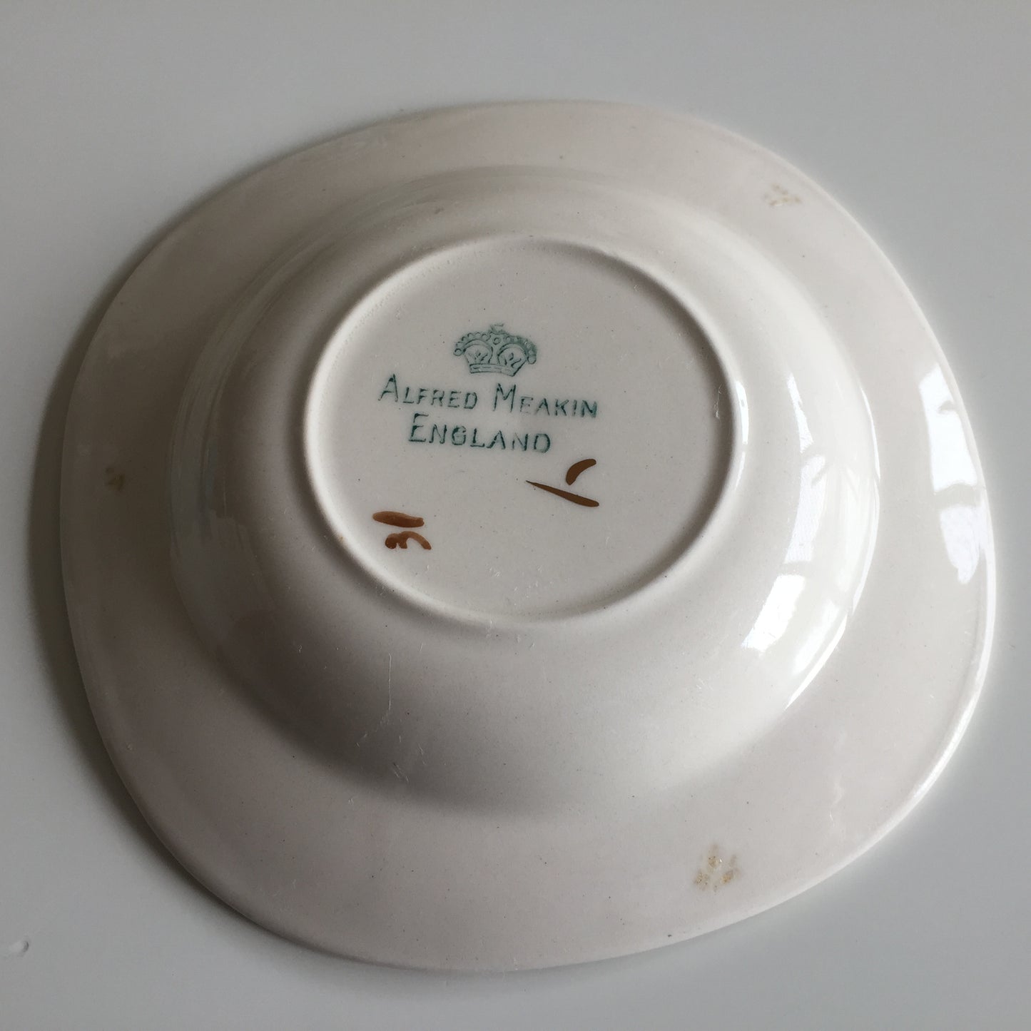Small Art Deco Vintage Alfred Meakin Dish | Harvest Bouquet Pattern