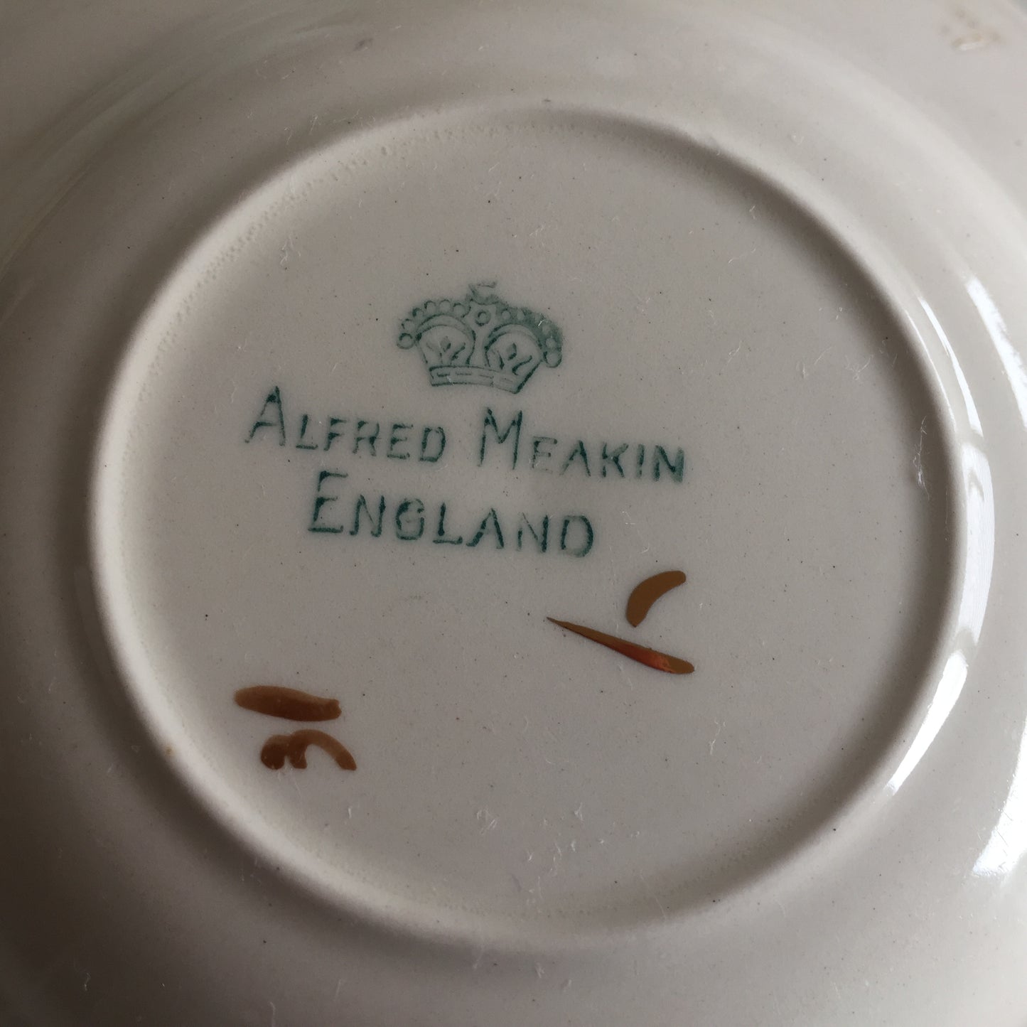 Small Art Deco Vintage Alfred Meakin Dish | Harvest Bouquet Pattern