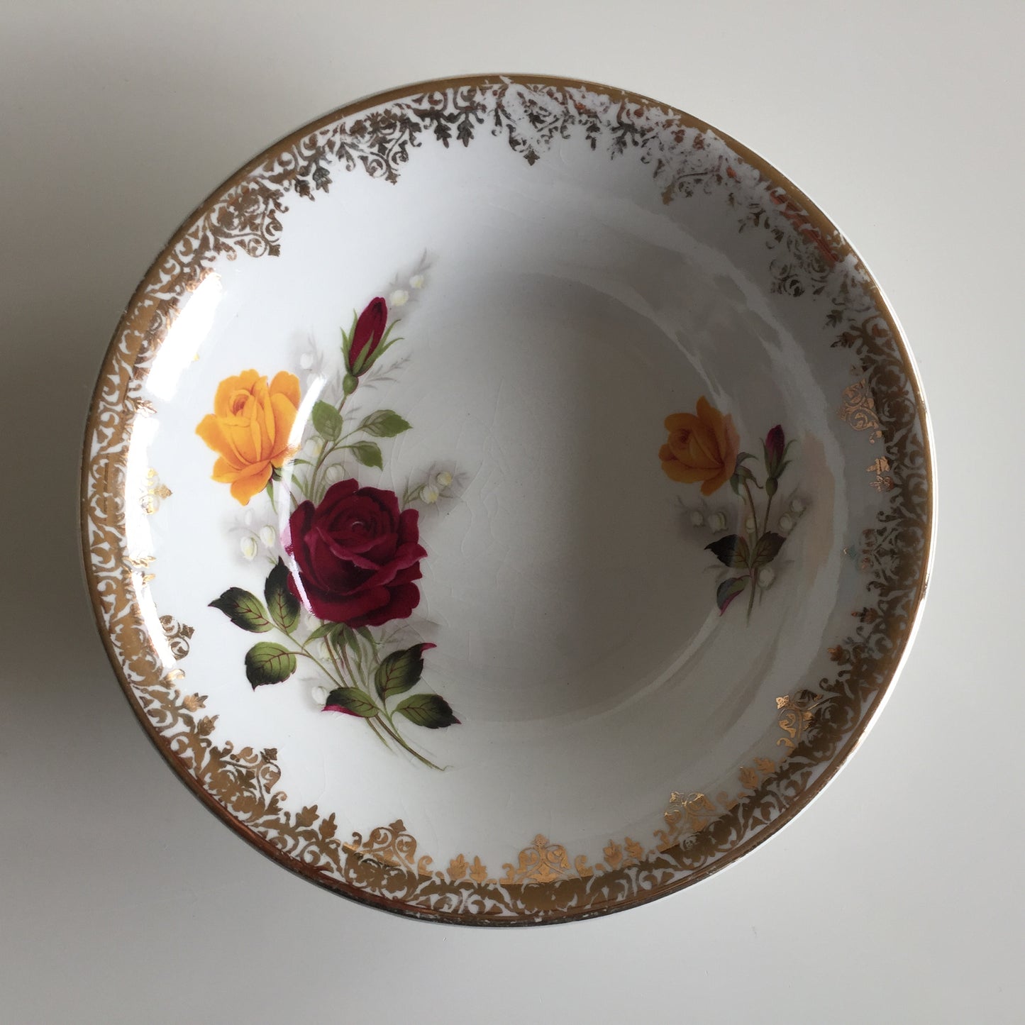 1950s Vintage Alfred Meakin "Glo-White Ironstone" Bowl