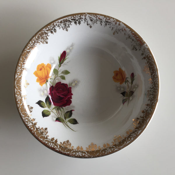 1950s Vintage Alfred Meakin "Glo-White Ironstone" Bowl