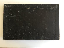 Load image into Gallery viewer, Antique Carved Wooden Serving Tray with Metal Handles &amp; Silk Embroidery Under Glass