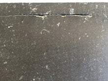 Load image into Gallery viewer, Antique Carved Wooden Serving Tray with Metal Handles &amp; Silk Embroidery Under Glass